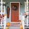 Glitzhome® Halloween Wood Mummy and Welcome Coffin Porch Decor Set